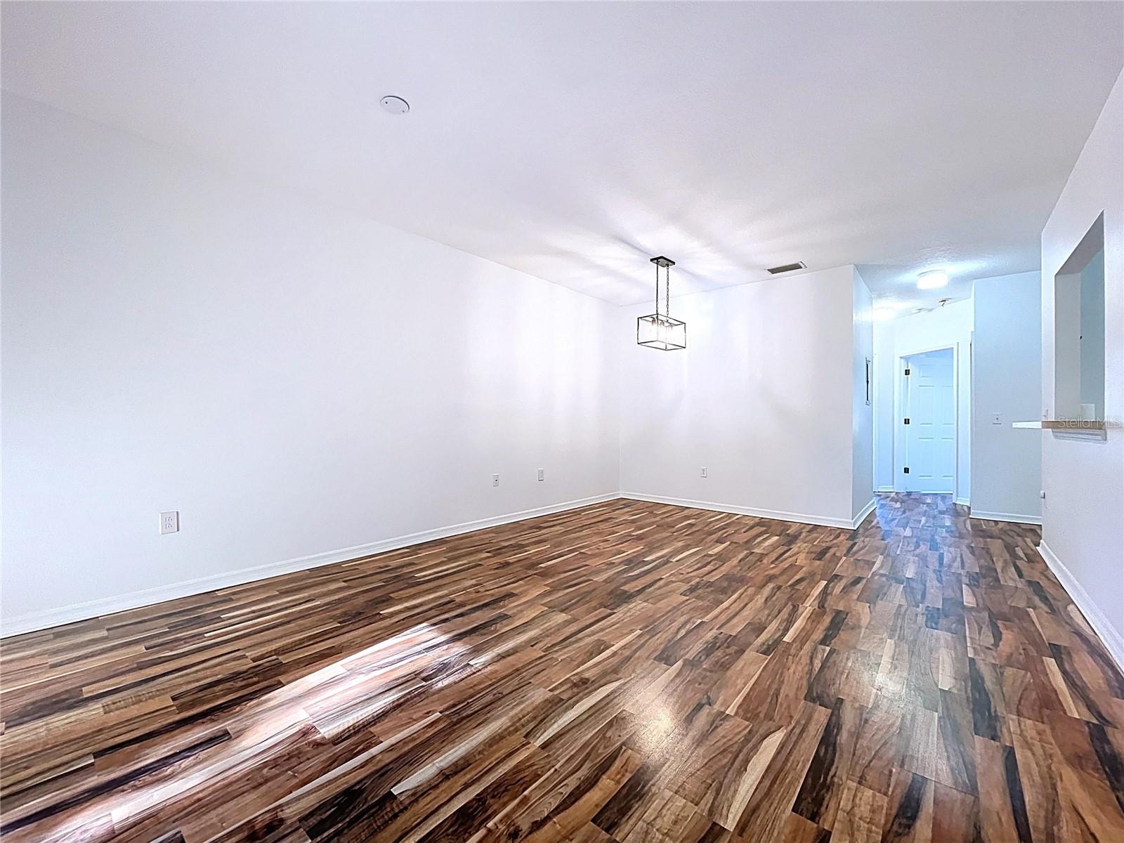 Living/dining area