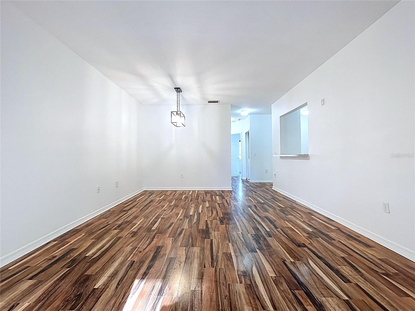 Living/dining area