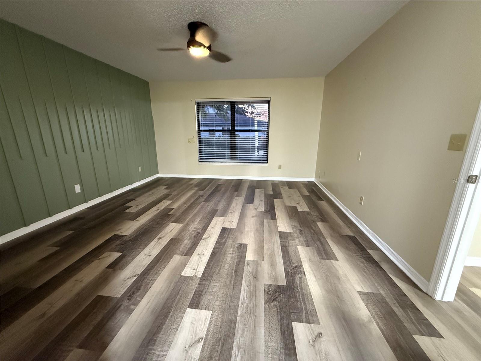 Primary view from the bathroom entrance