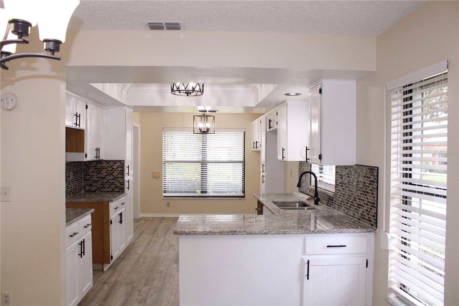 Kitchen view from dining area