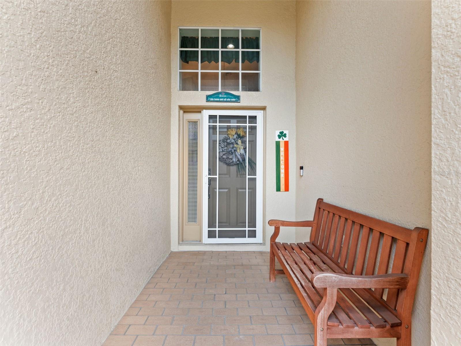 Front Porch - Covered & Screened
