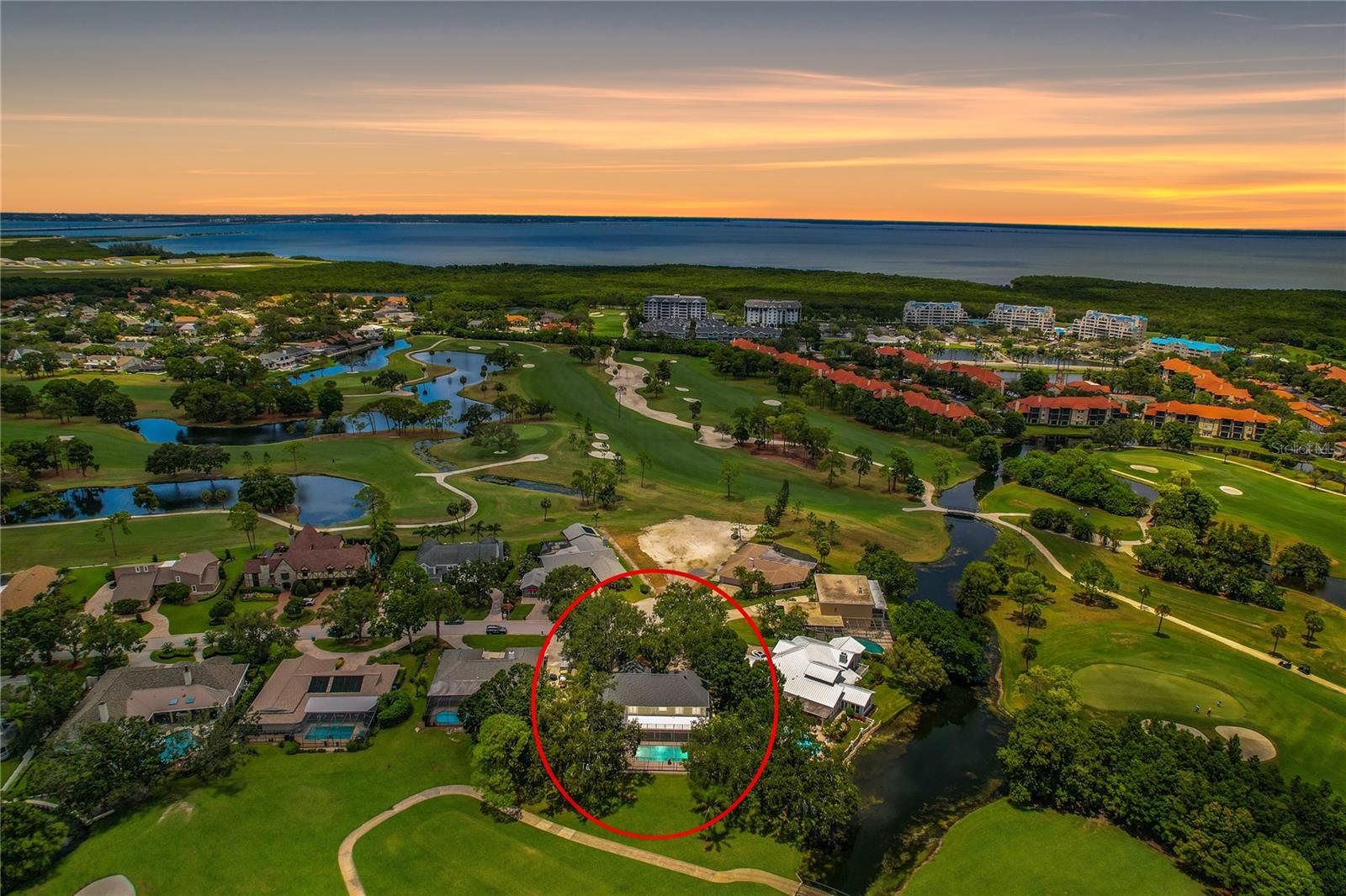 BACKYARD FACES HOLES 17 AND 18, WHILE YOUR FRONT FACES 2 AND 11 ~ PANORAMIC GOLF VIEWS!