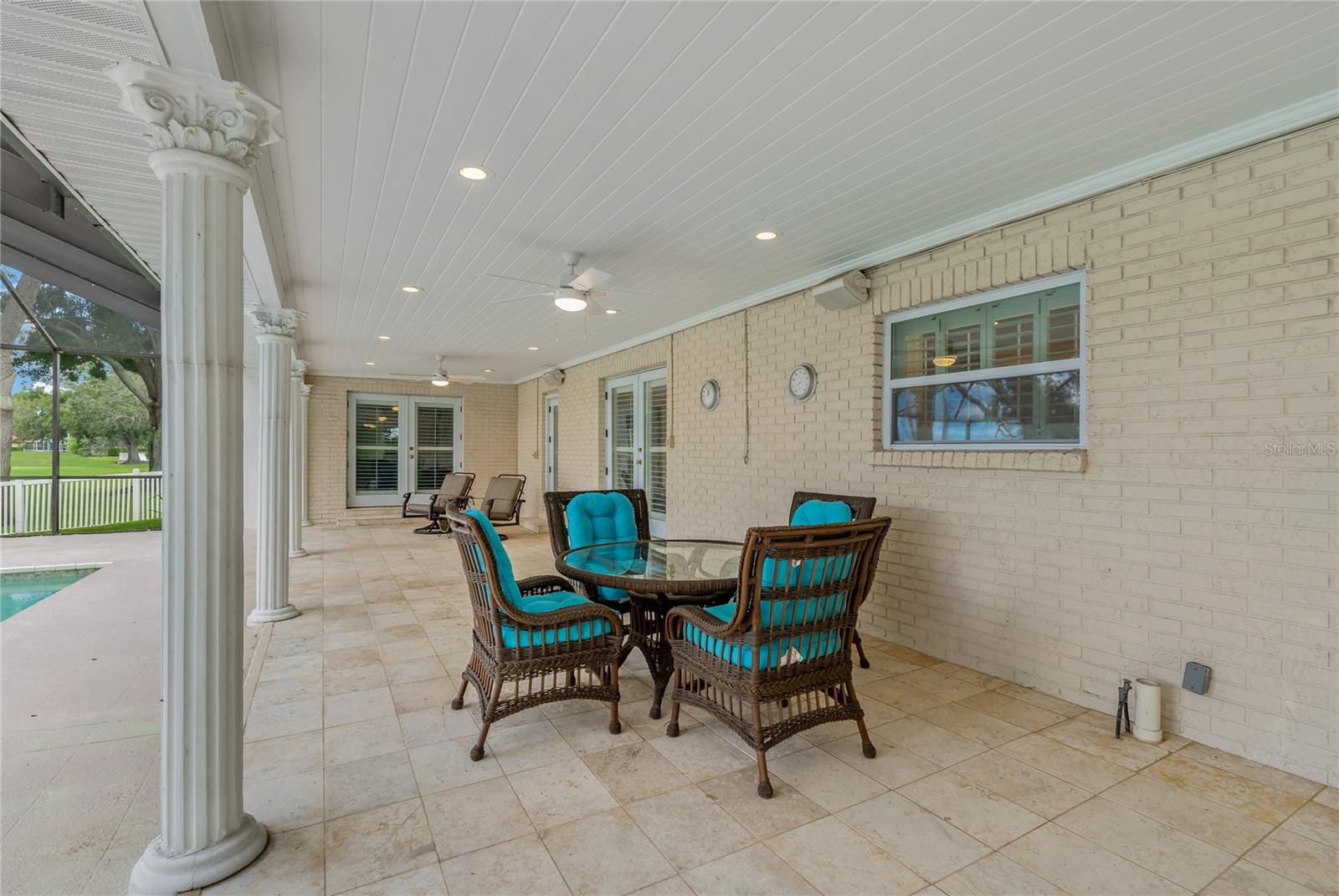 COVERED PATIO SPACE