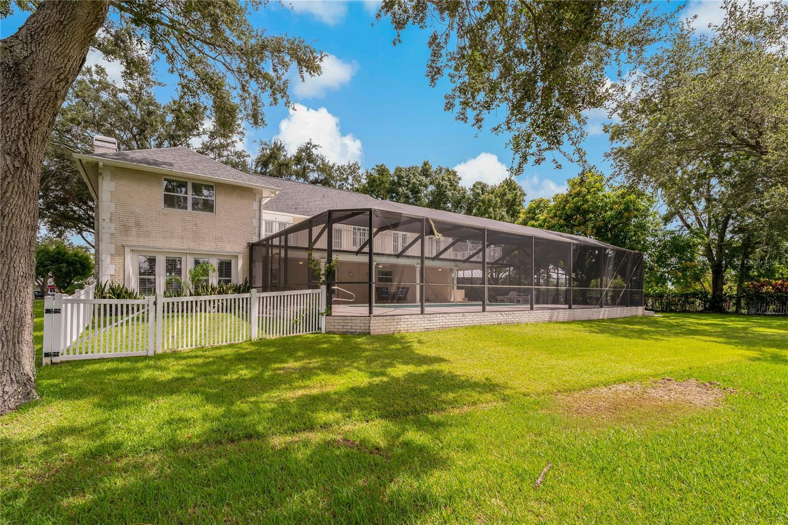 FENCED IN BACKYARD SPACE