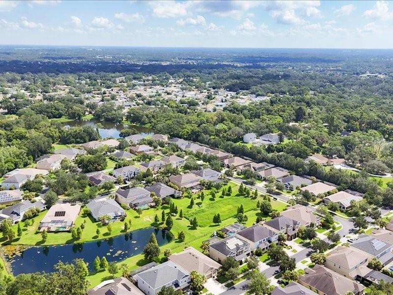 Aerial View of the Community