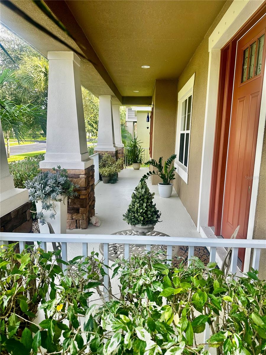 Nice FrontExtended Porch