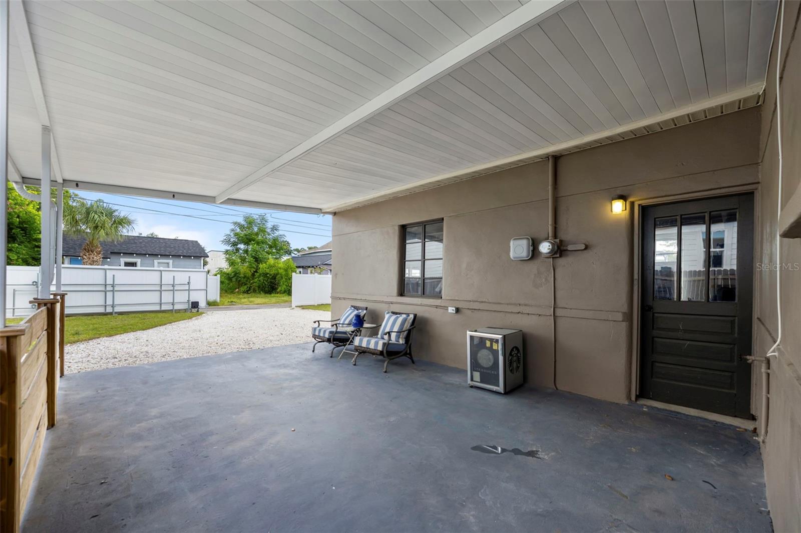 Carport for playing or parking!