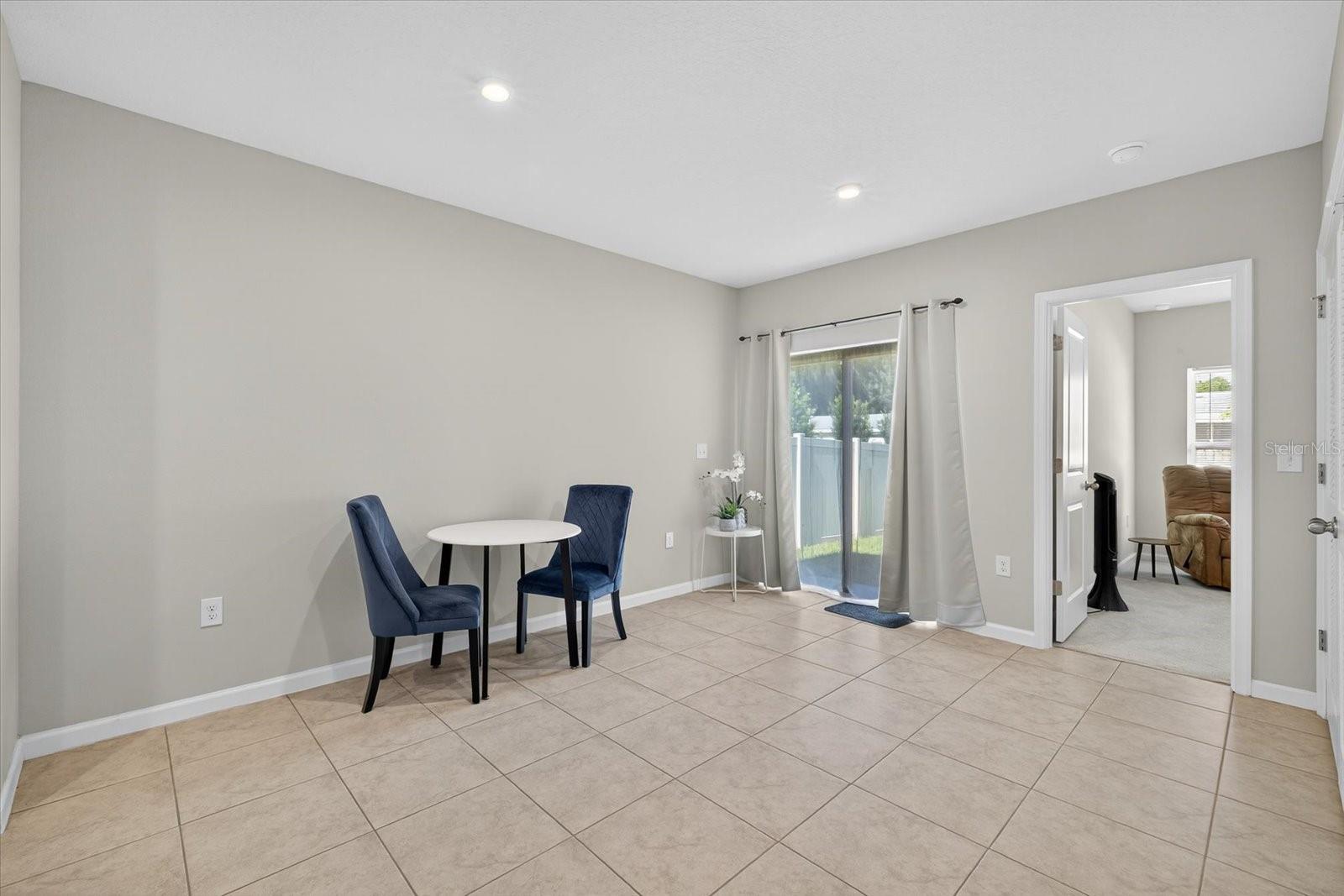Eating Space in Kitchen