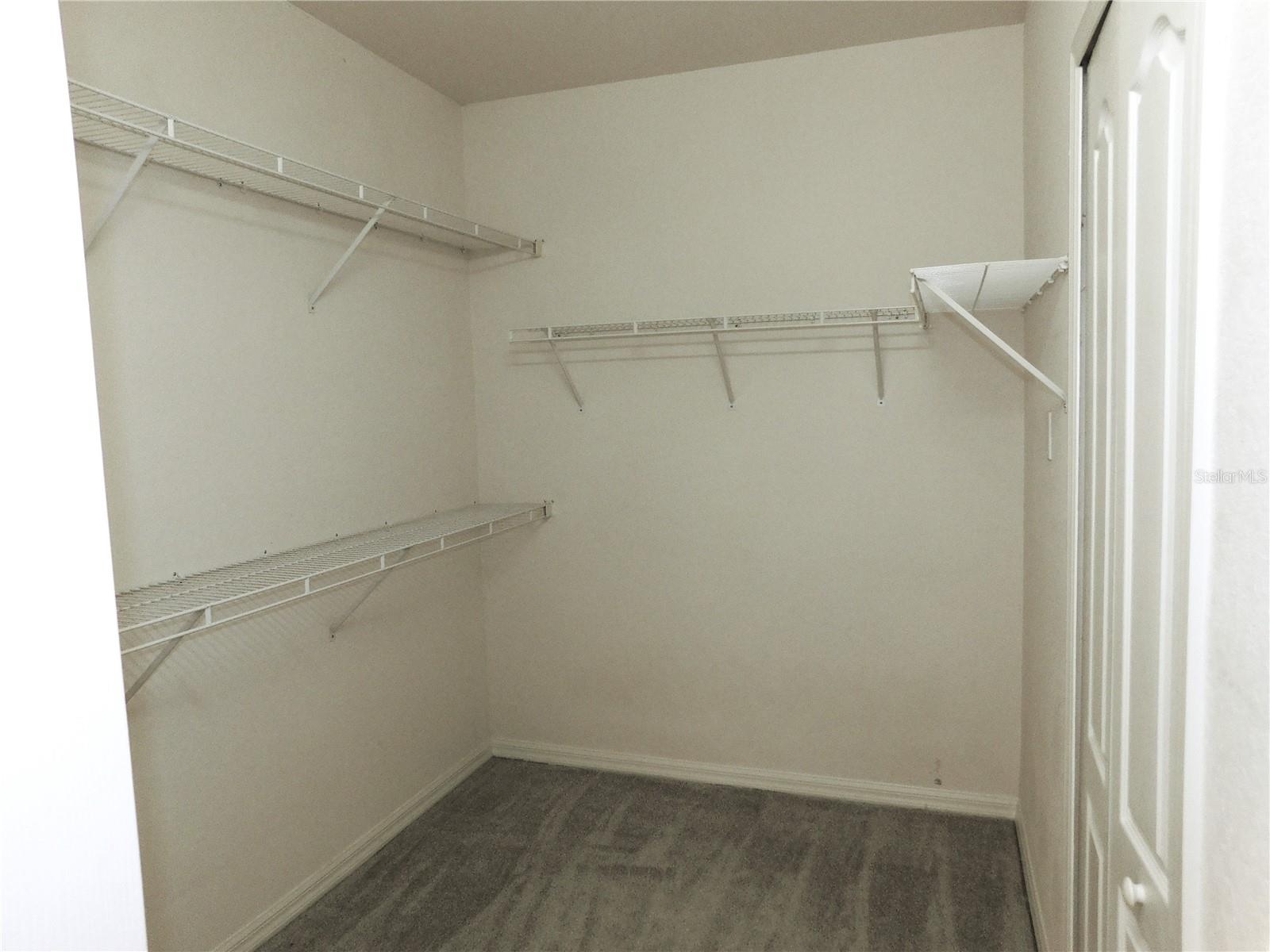 Primary bedroom closet