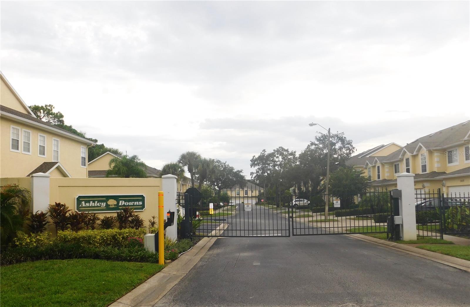 Gated entrance