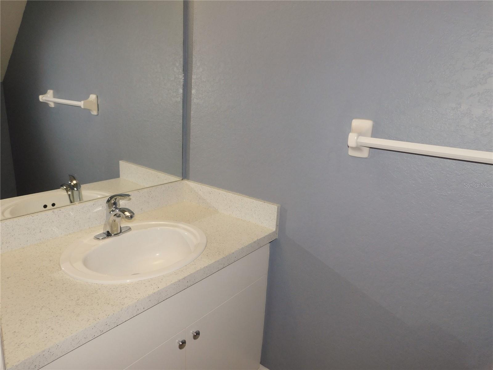 Half bath on the first floor