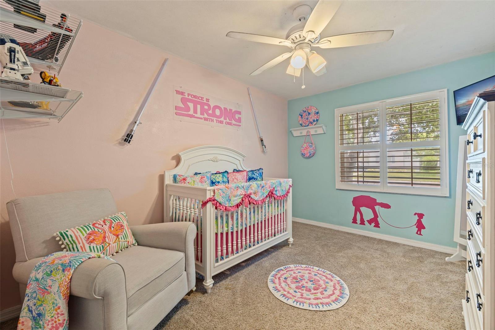 Bedroom 2 (currently a nursery)