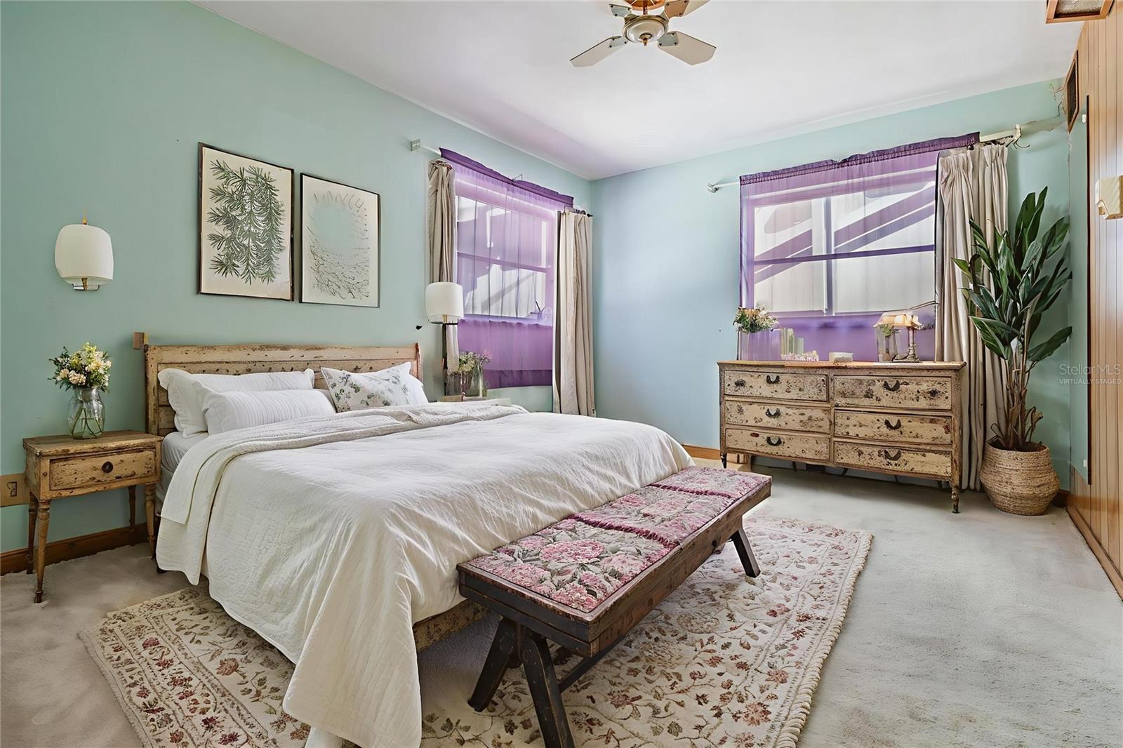 Bedroom 1 - This photo has been Virtually Staged.