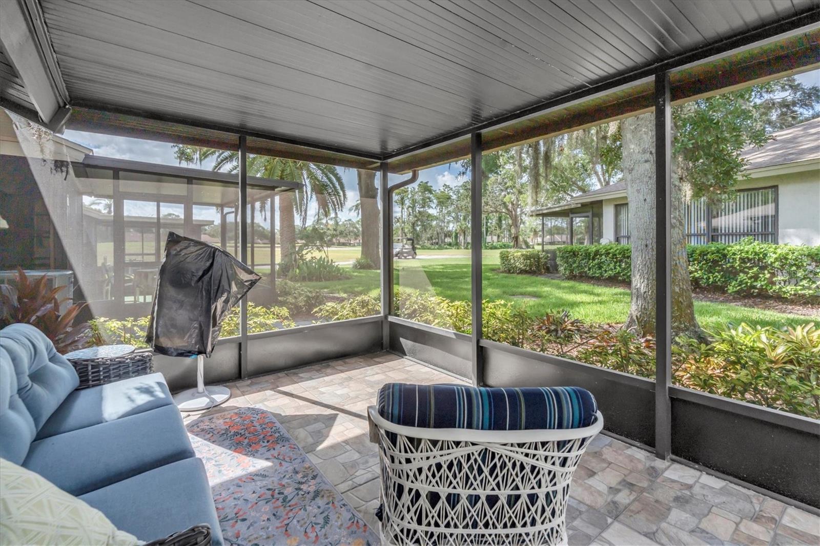 Covered Screened in Patio