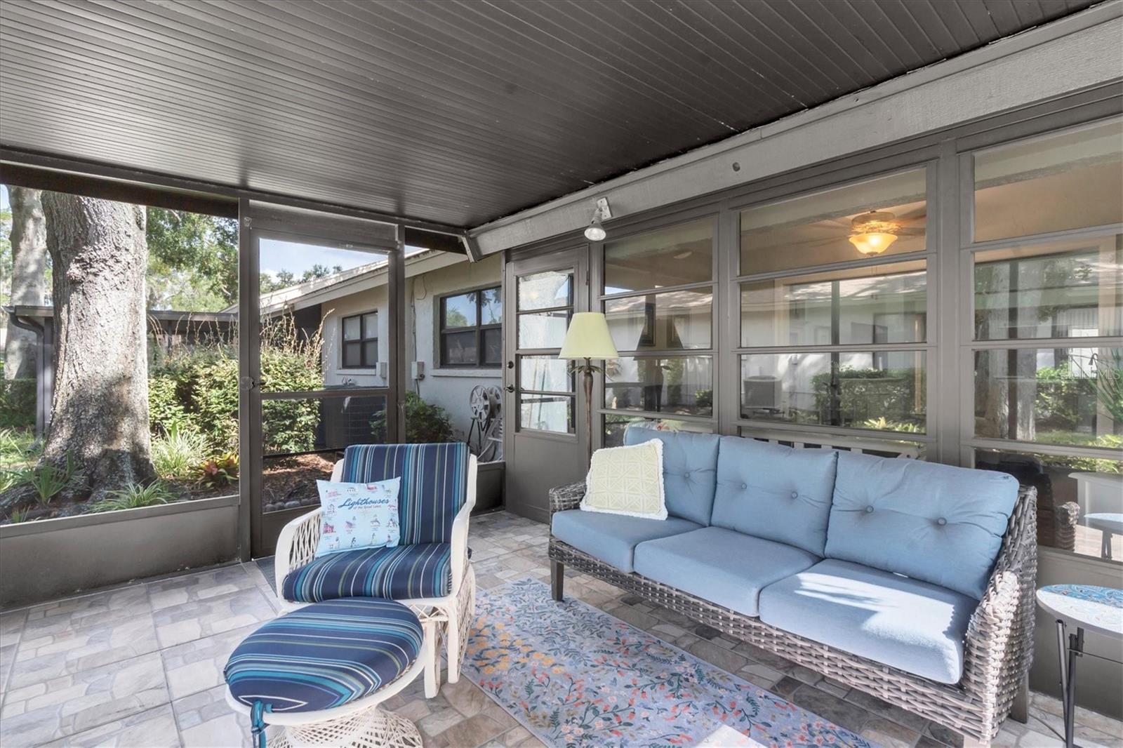 Covered Screened in Patio