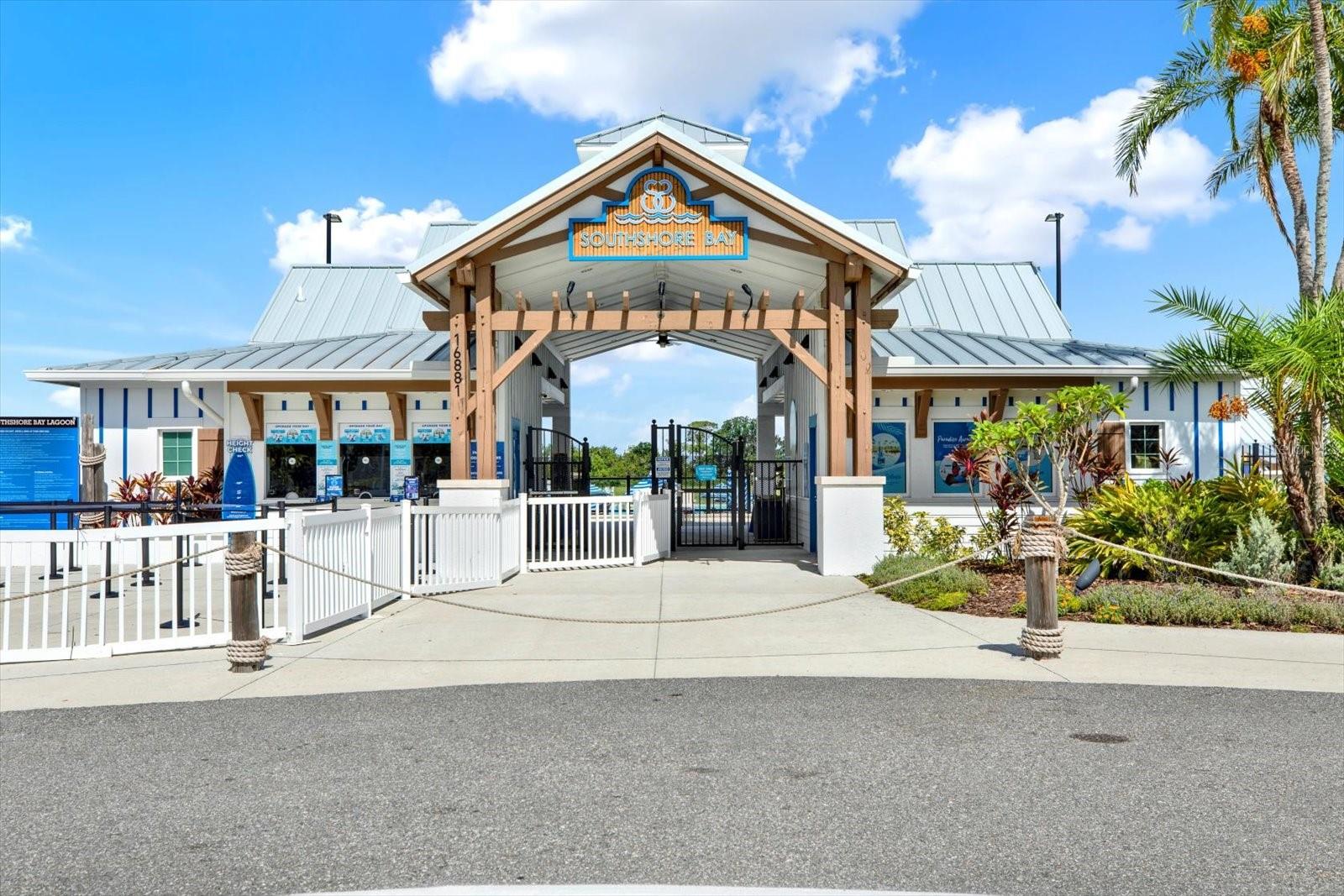 Lagoon entrance