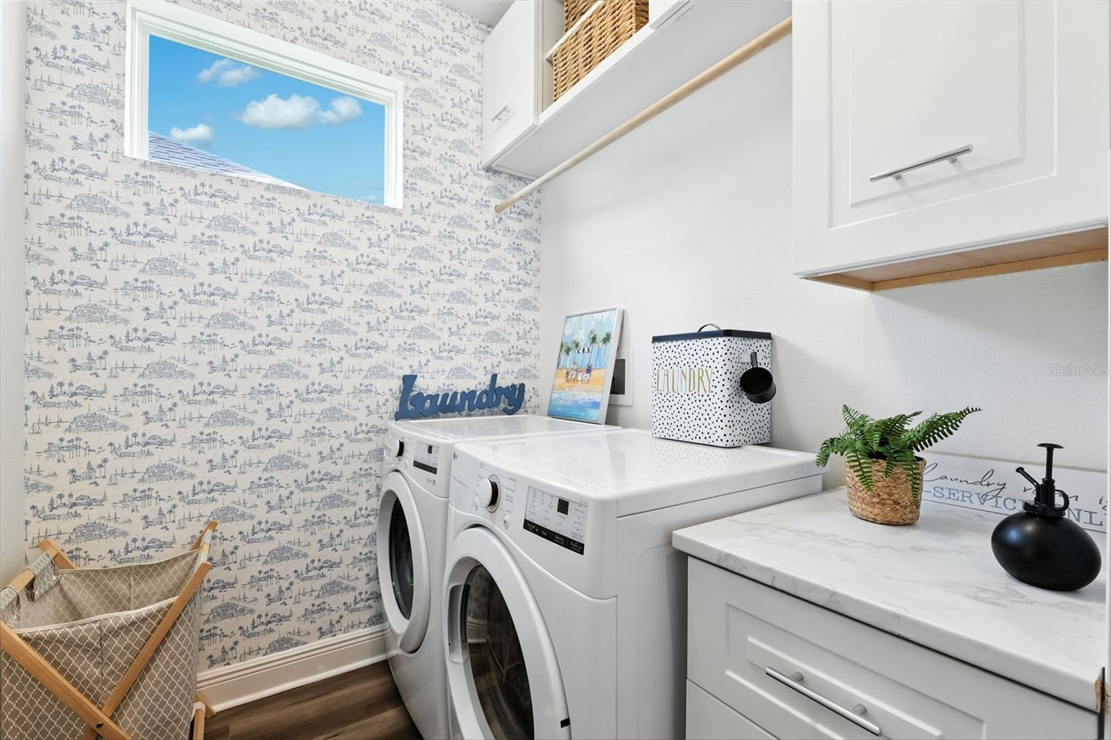 Custom Upgraded Laundry Room