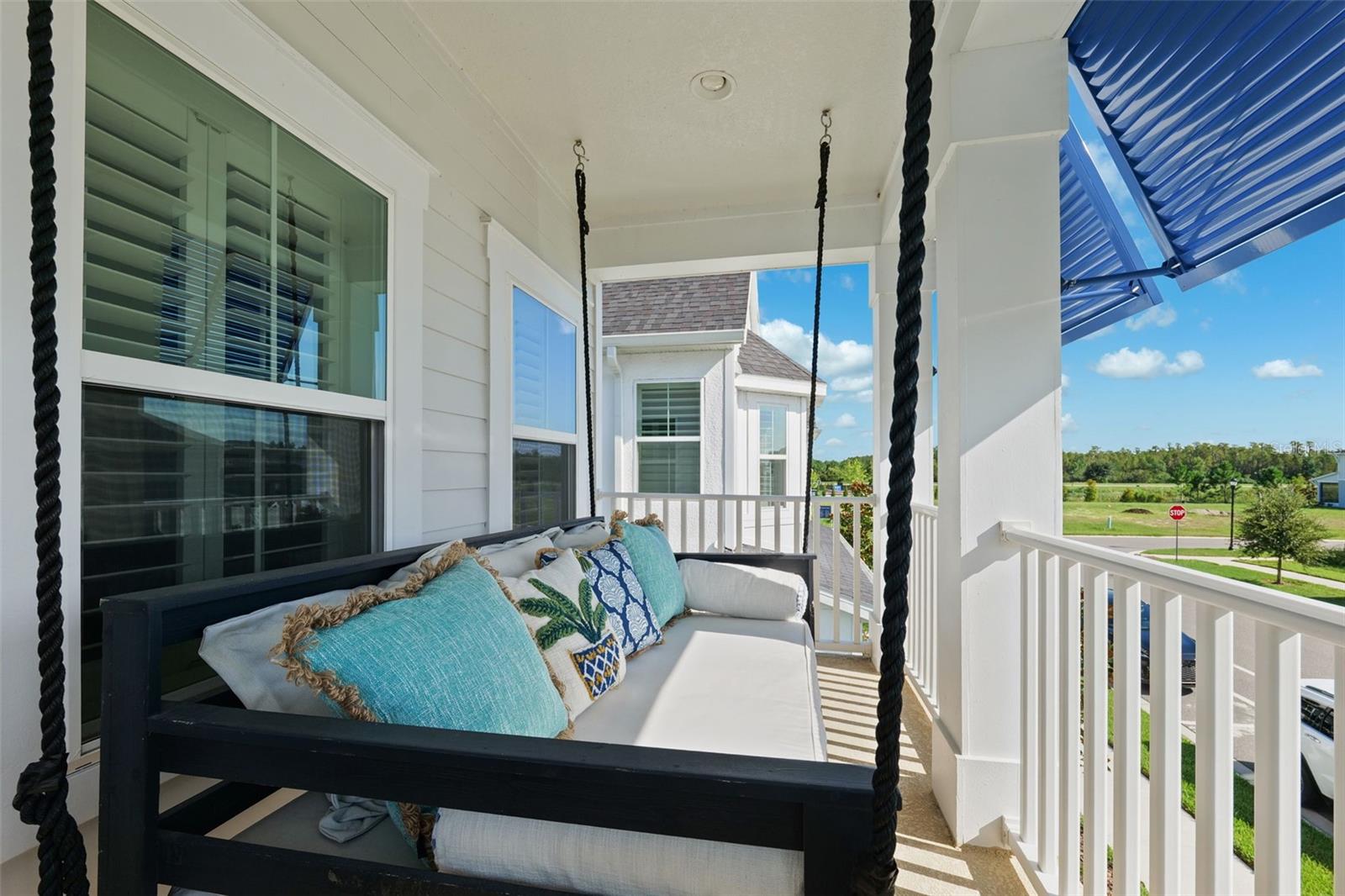 Balcony off loft