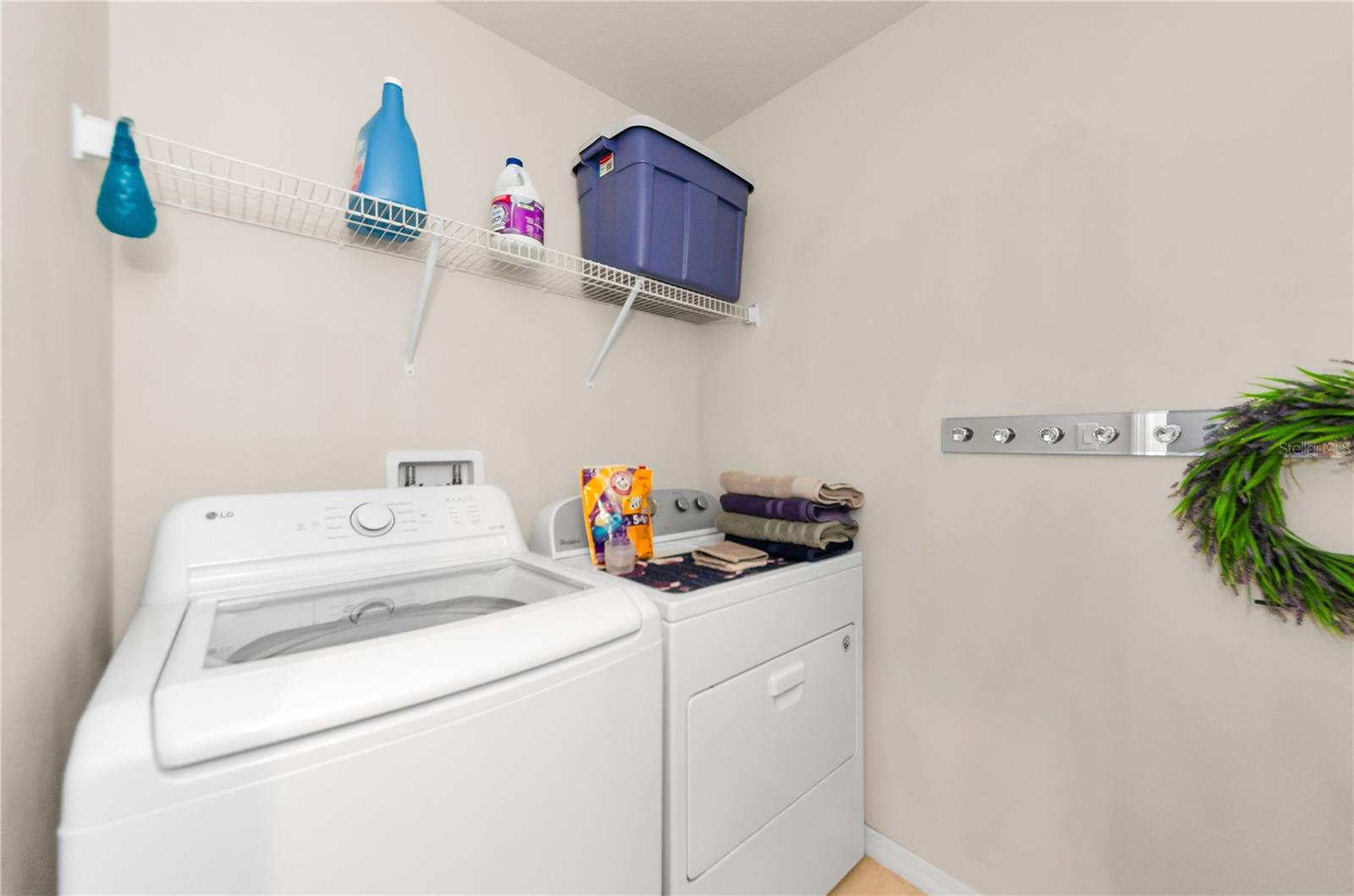 Great upstairs laundry