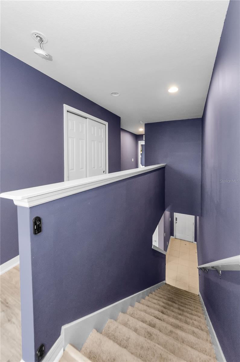 Stairwell to main floor