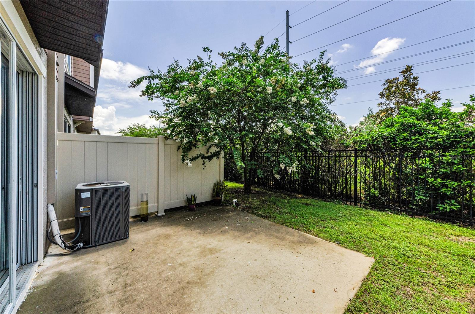 More outdoor patio