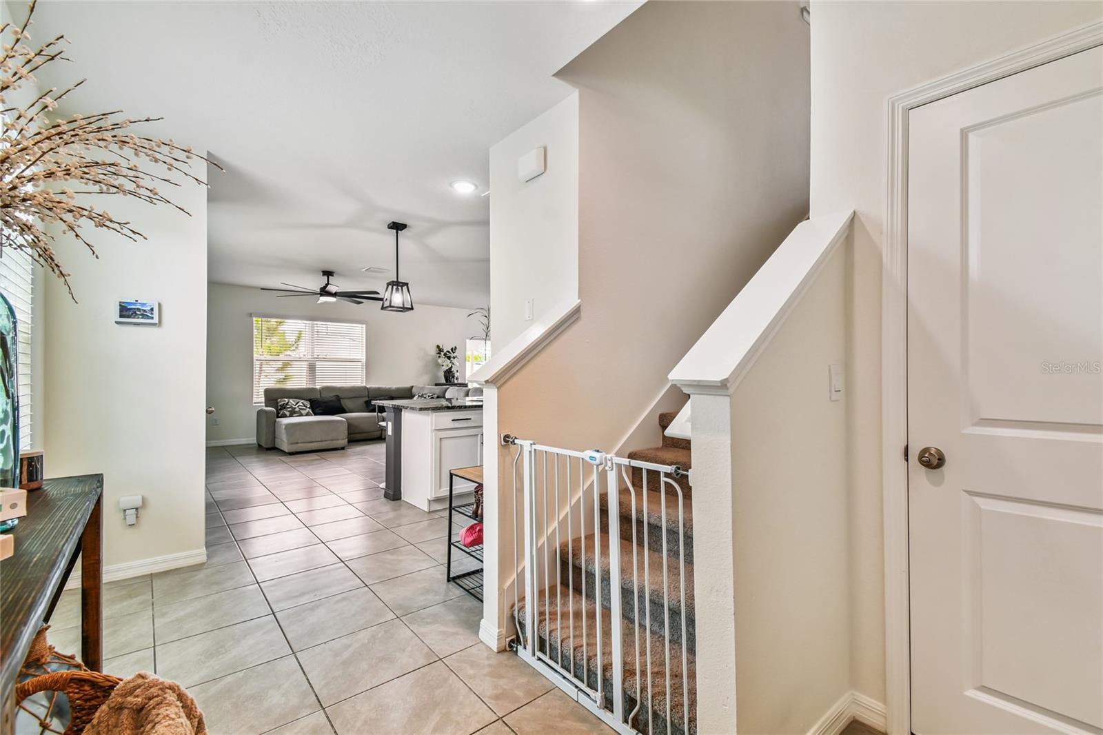 Access to the 2nd floor bedrooms