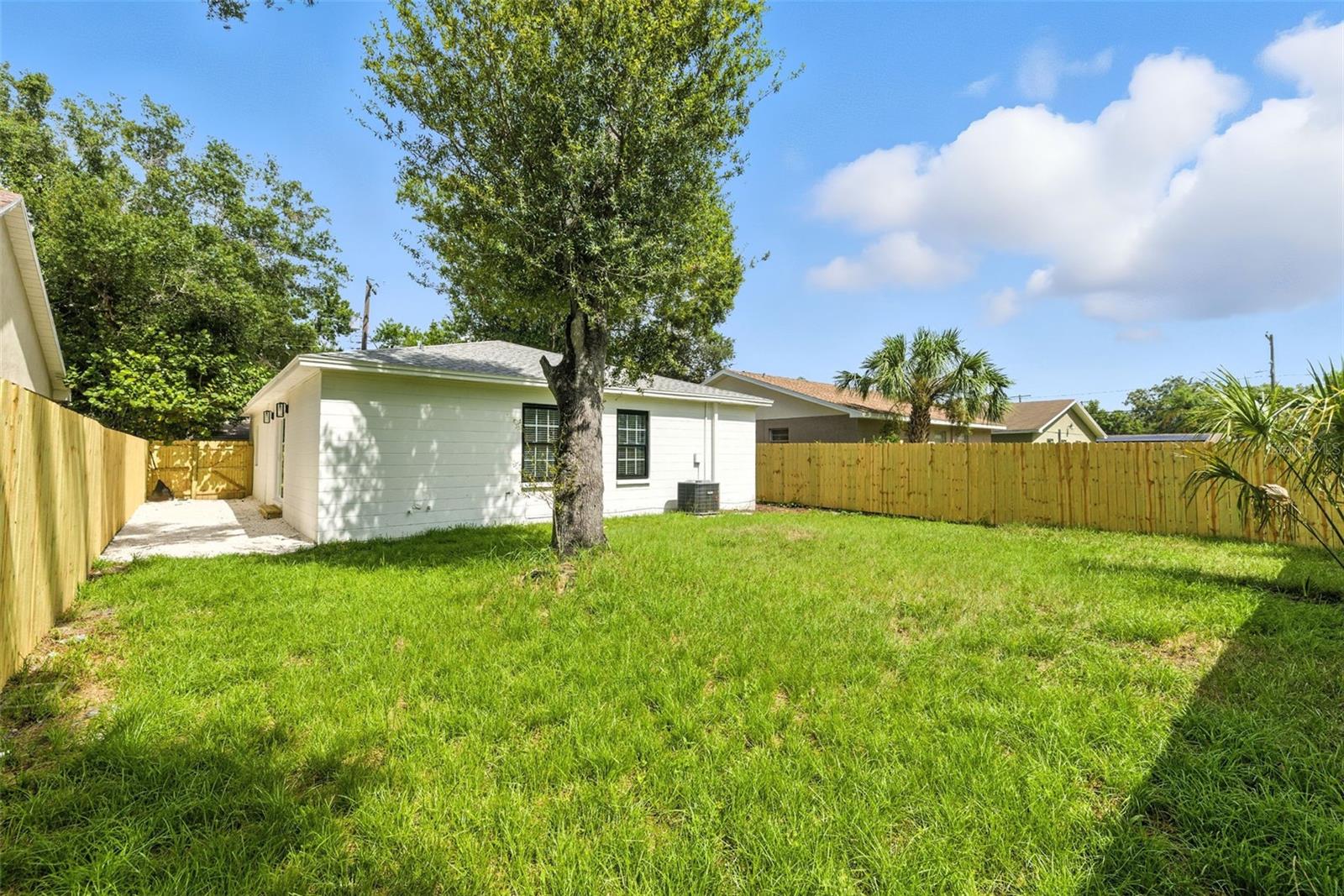 Spacious Backyard