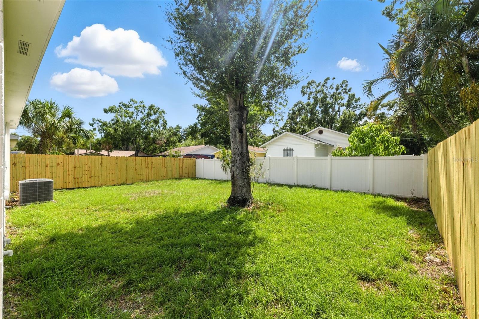 Spacious Backyard