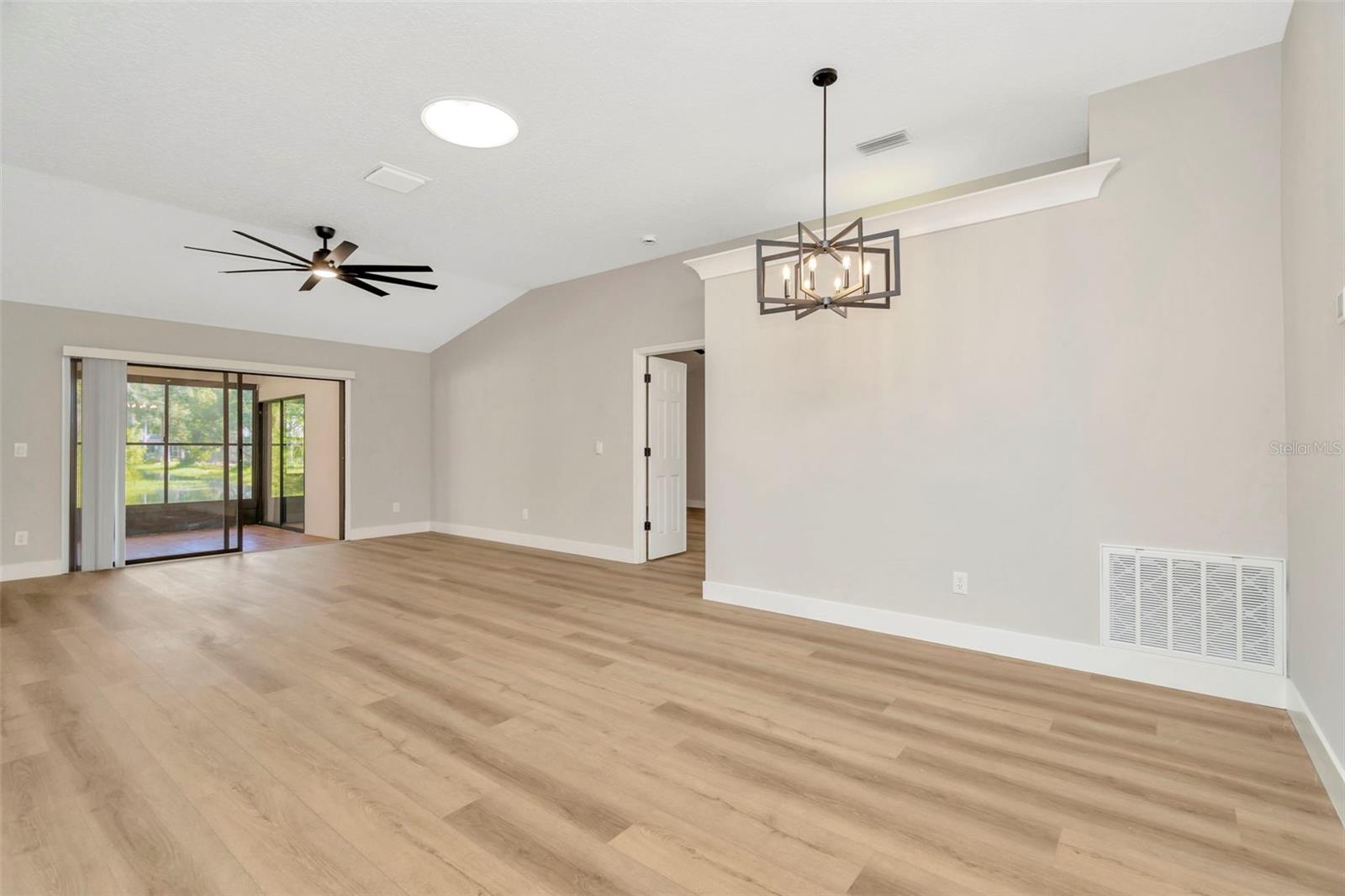 Living Room view from Formal Dining
