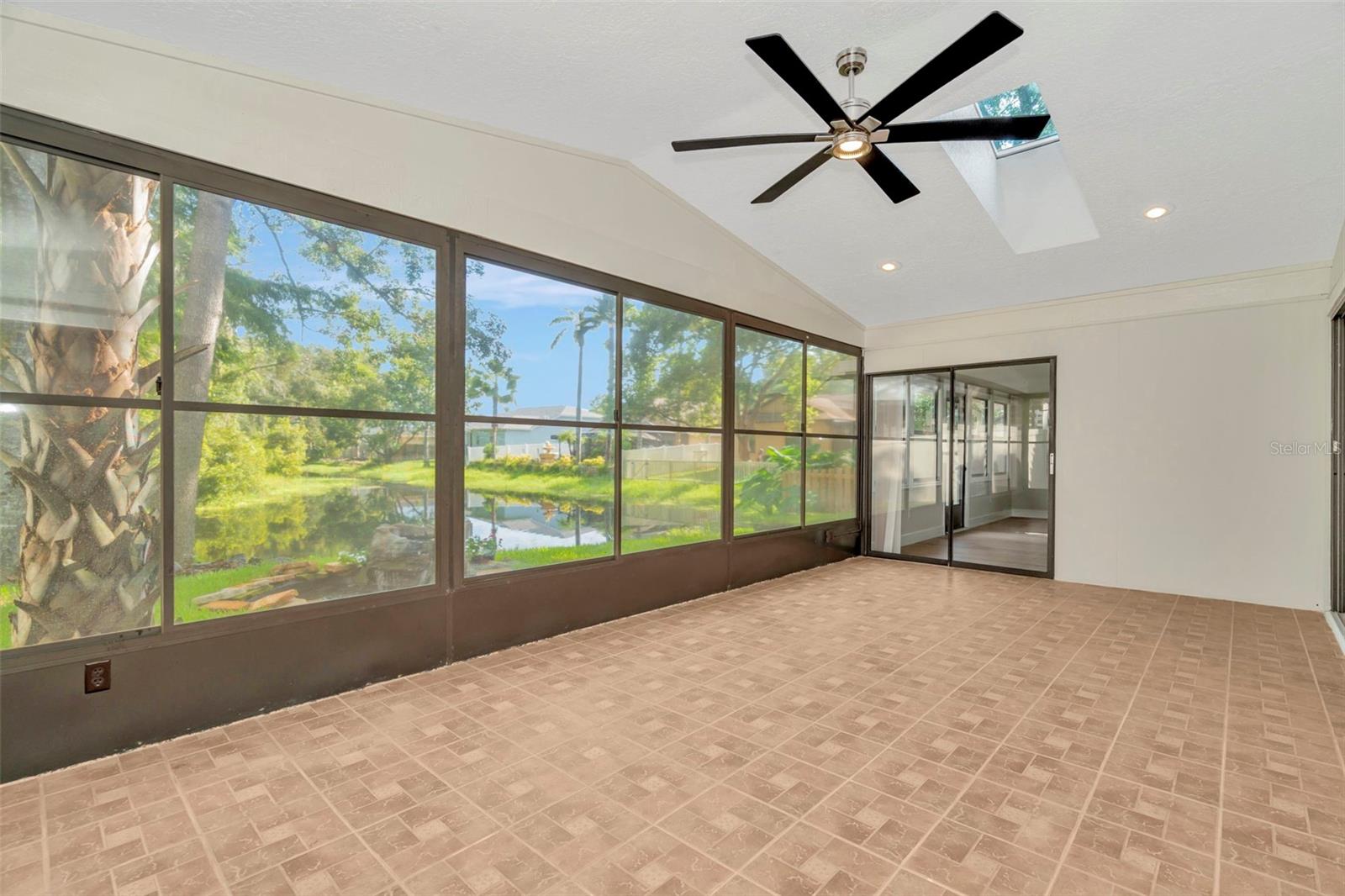 Very large sunroom.