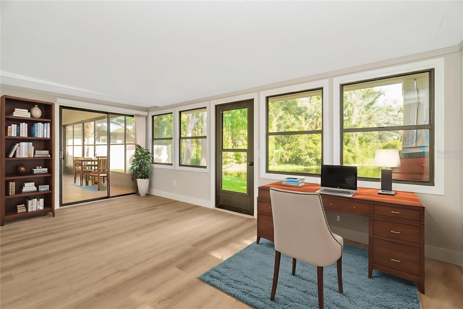 Virtually Staged Bonus Room, makes a great office!