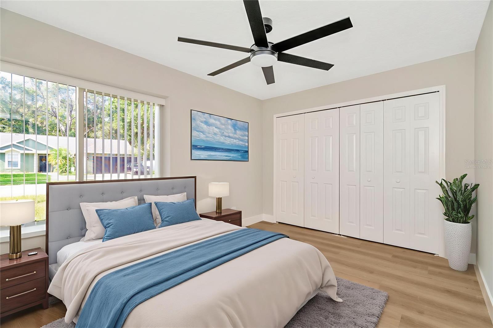 Virtually Staged Bed 2