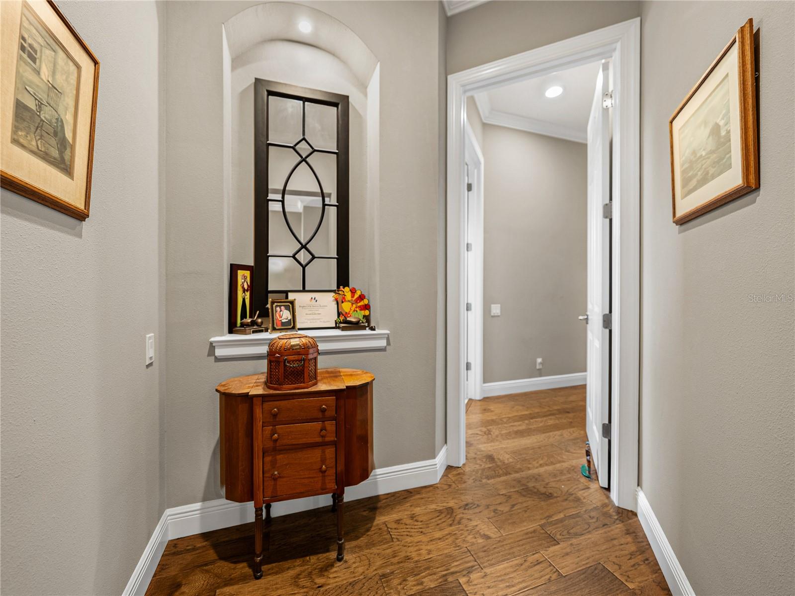Entrance to primary bedroom