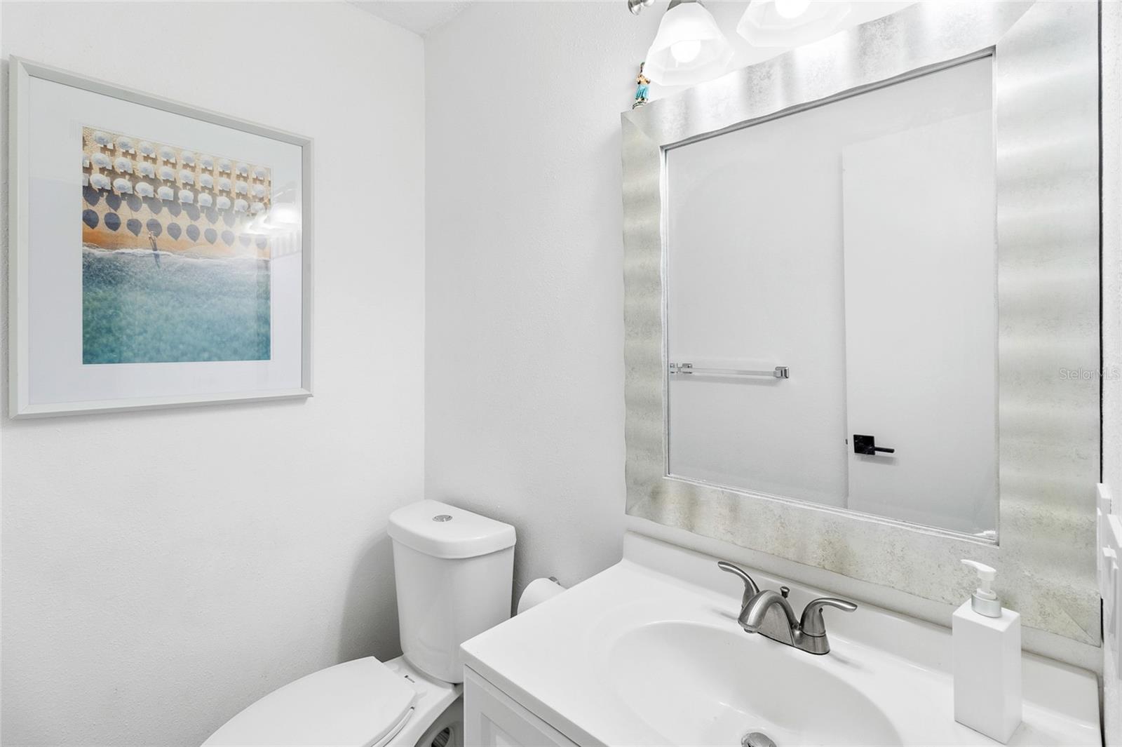 Downstairs half bathroom