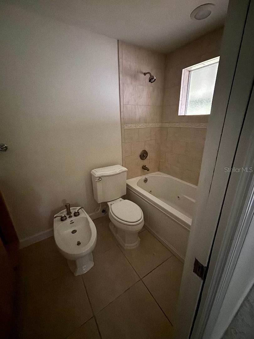 Master Bath With Garden/Jacuzzi Tub/Bidet