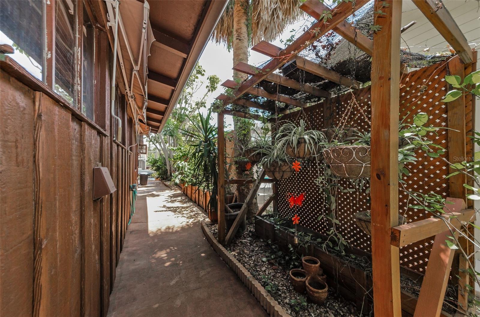 right exterior of home