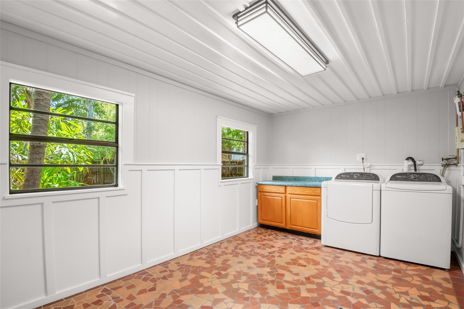 Extra large laundry room