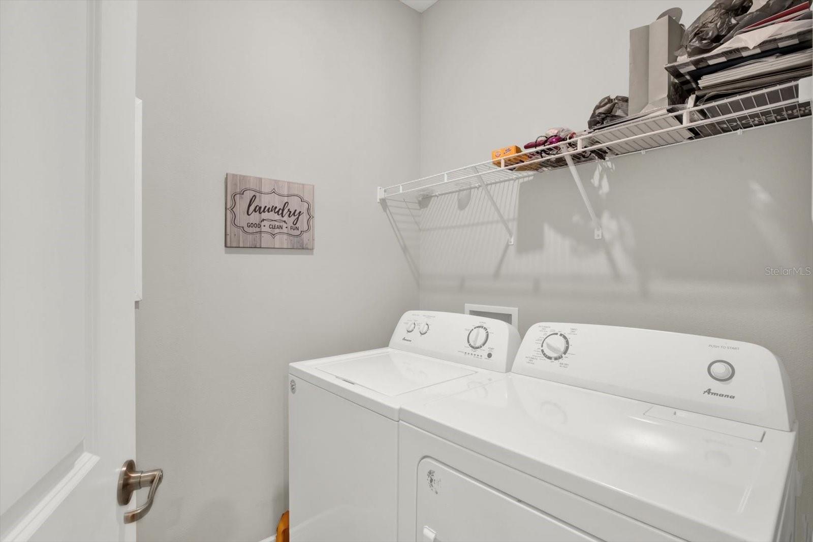 Laundry Room - Laundry shoot from Primary
