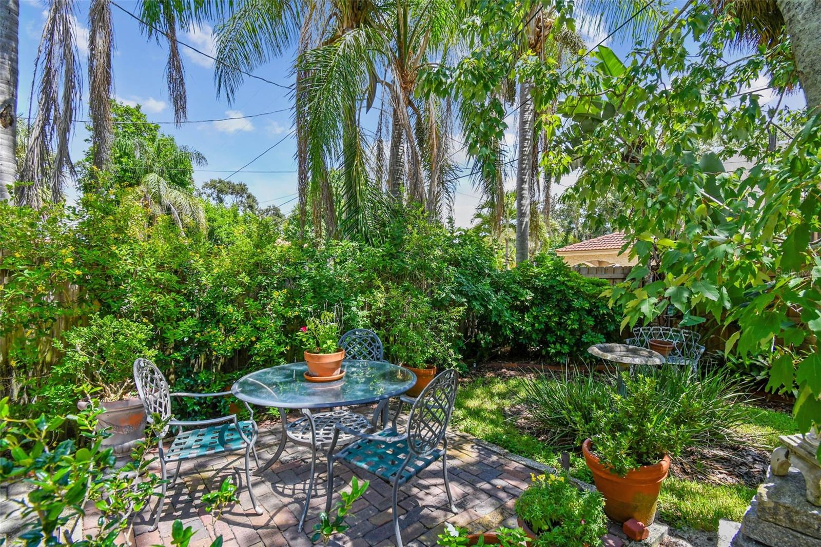 A calm place to enjoy- your own private patio