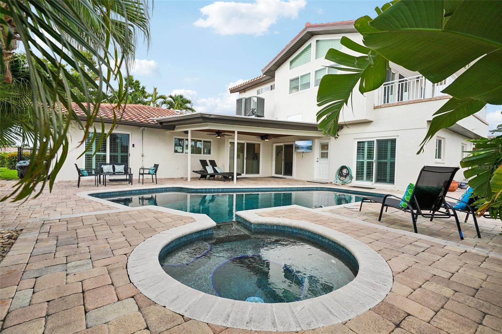 Large Pool and Spa