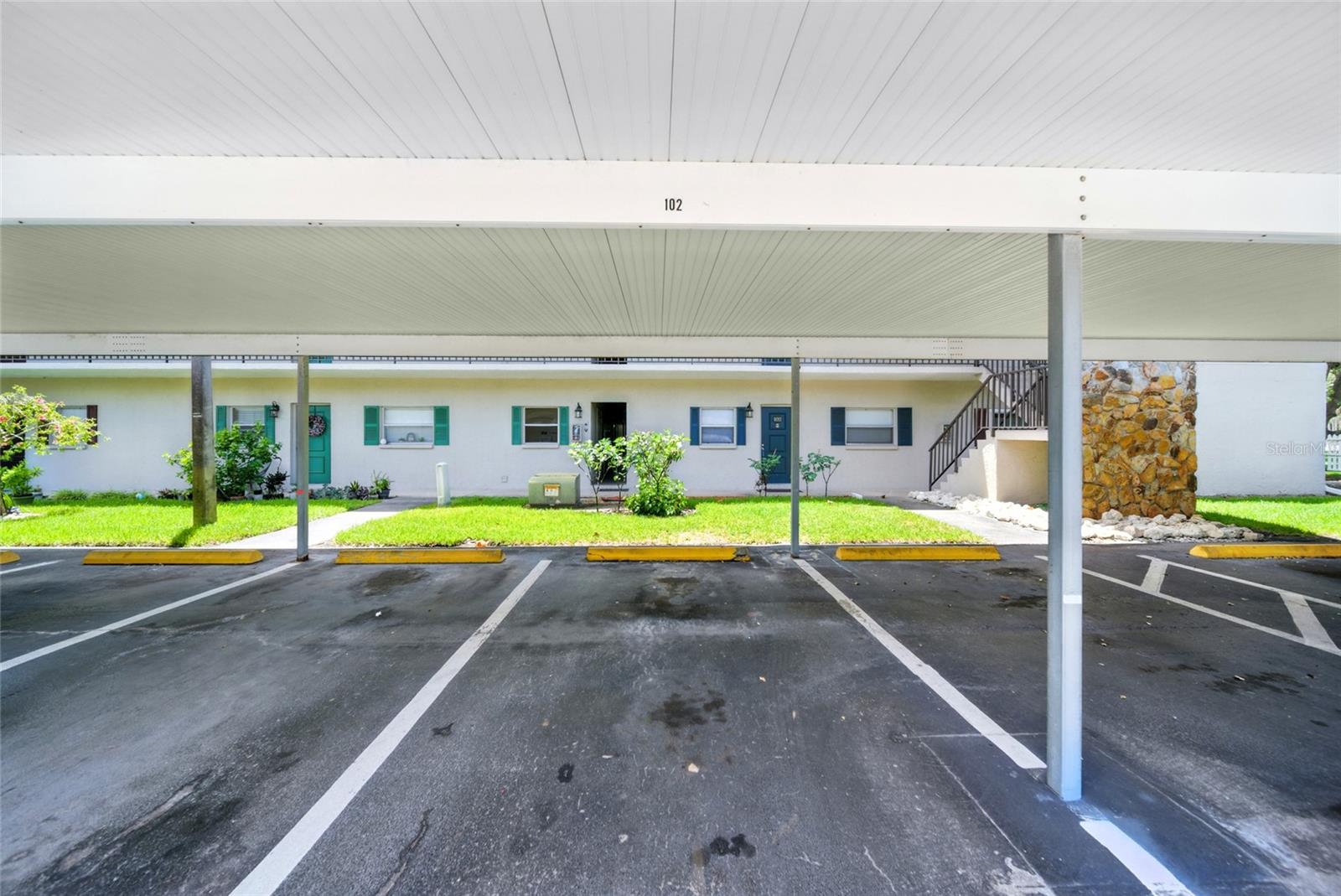 Covered Parking Space