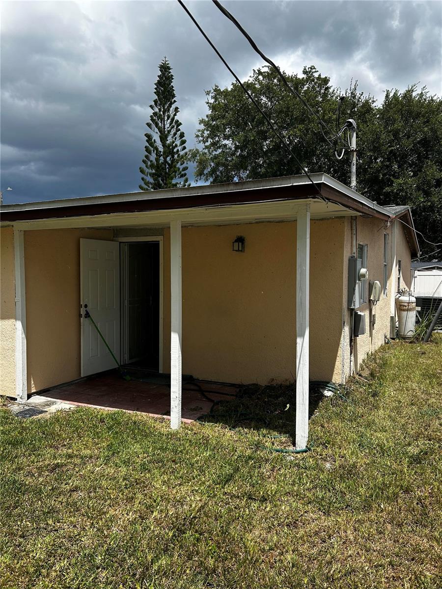 BACK OF THE HOUSE
