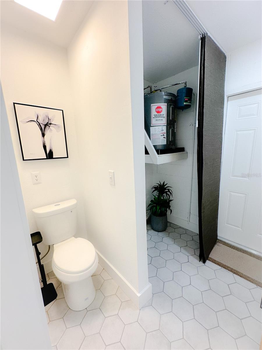 laundry/half bath