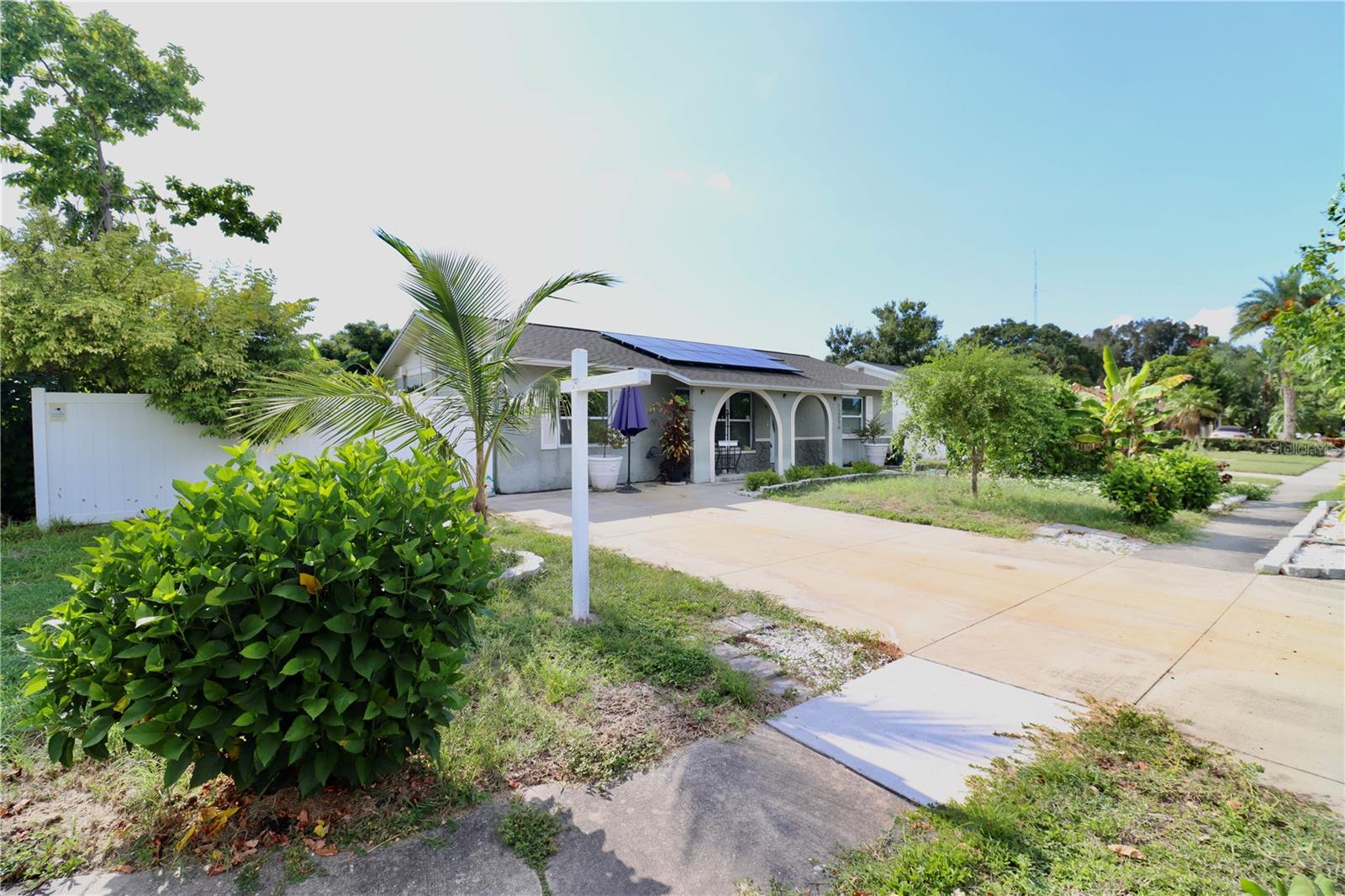 Front side view