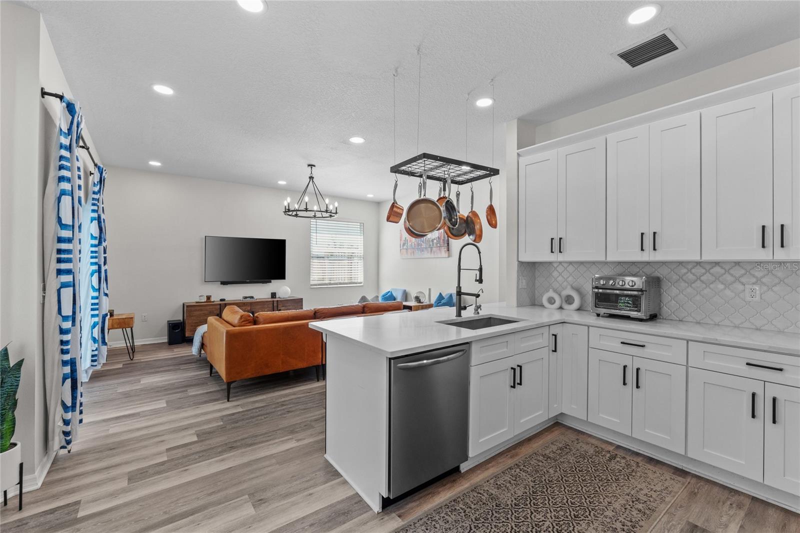 This open floorplan is perfect for entertaining