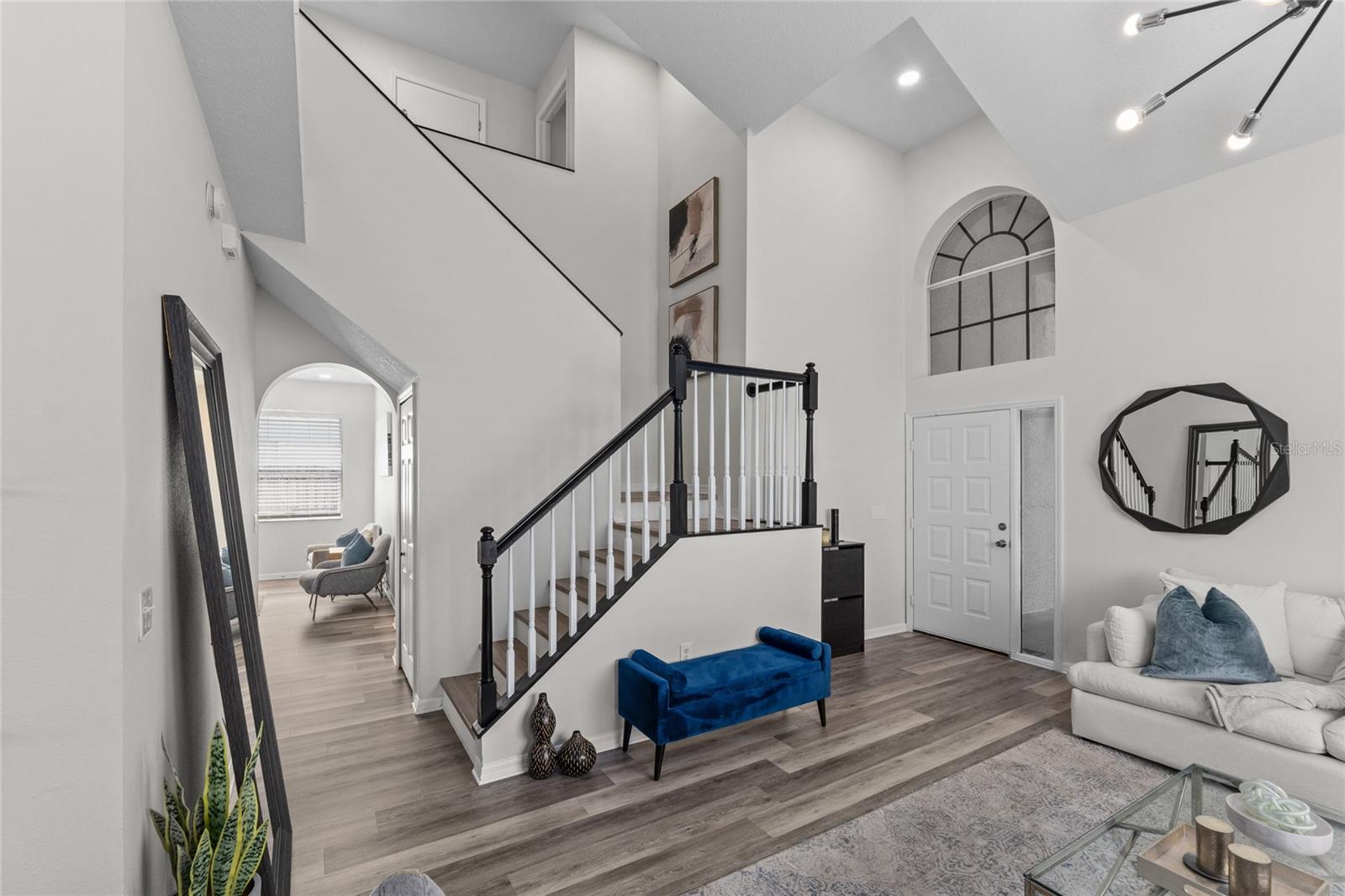 Head upstairs to find 4 bedrooms and 2 fully updated bathrooms