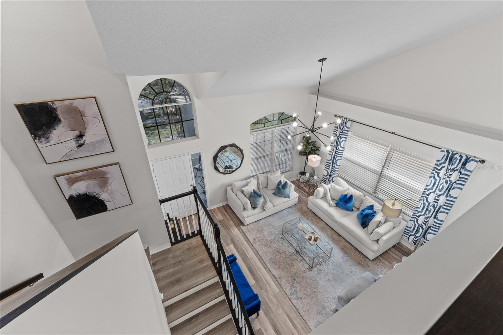View from the 2nd floor landing