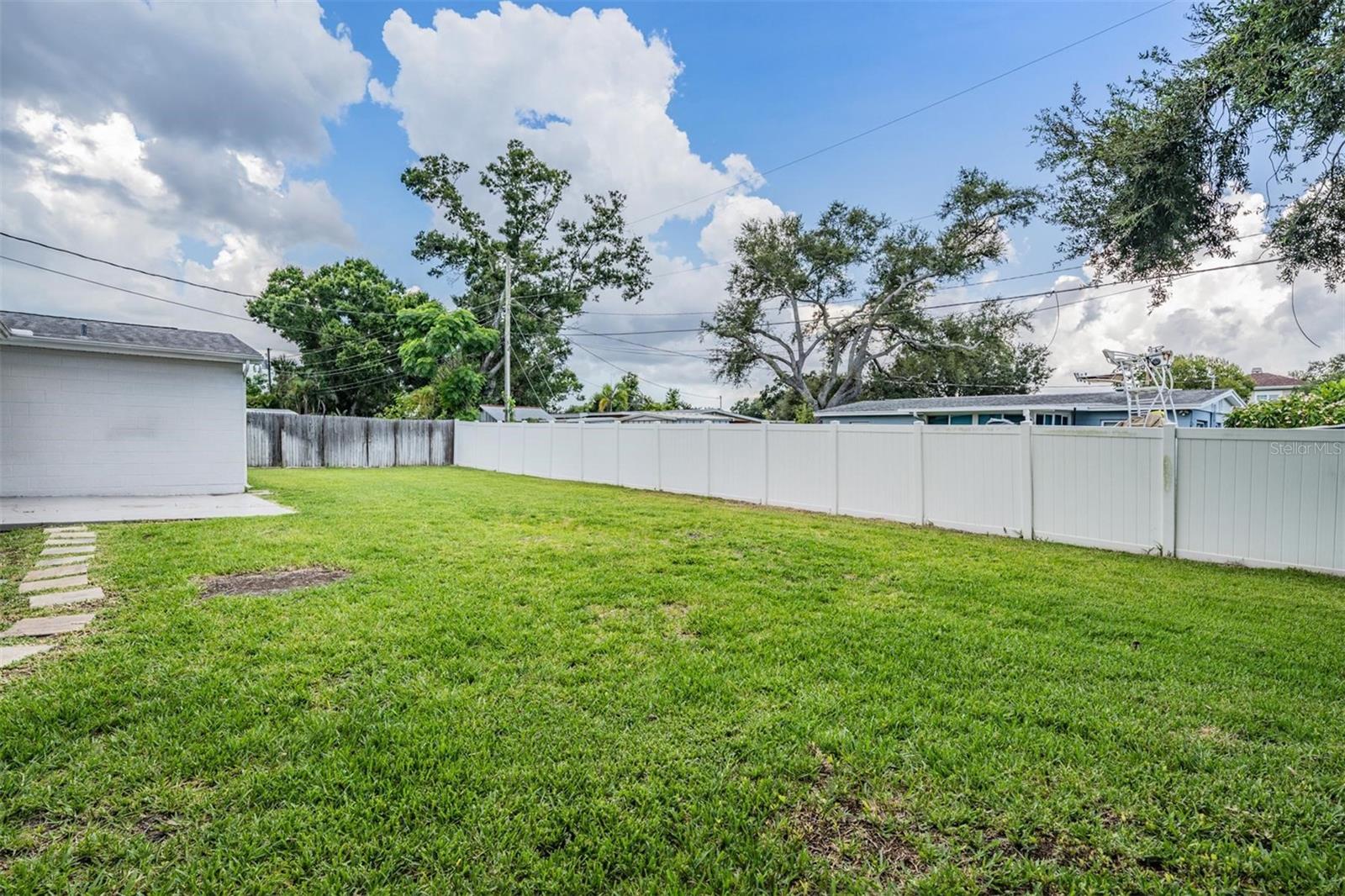 FENCED BACKYARD