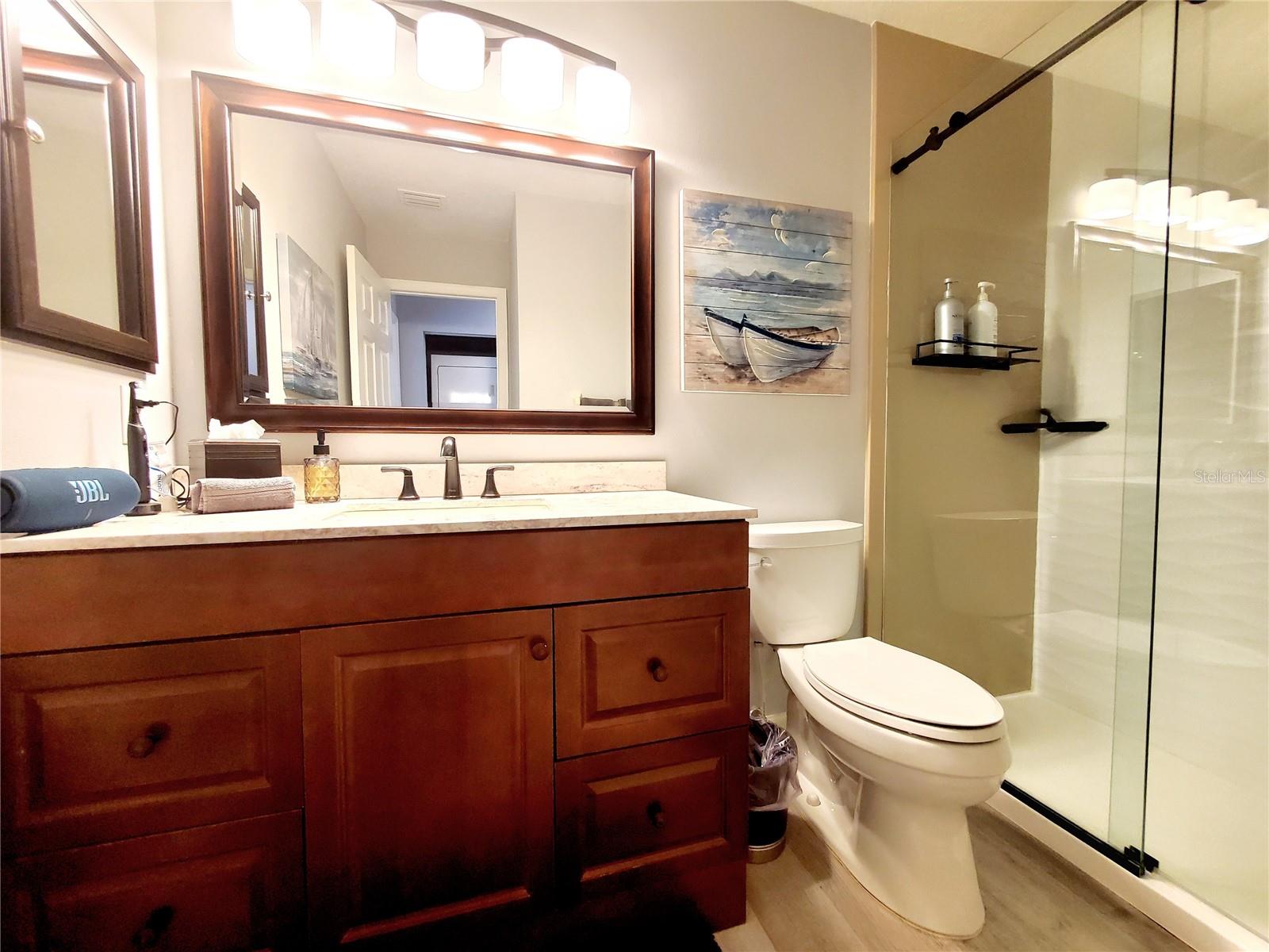REMODELED BATHROOM