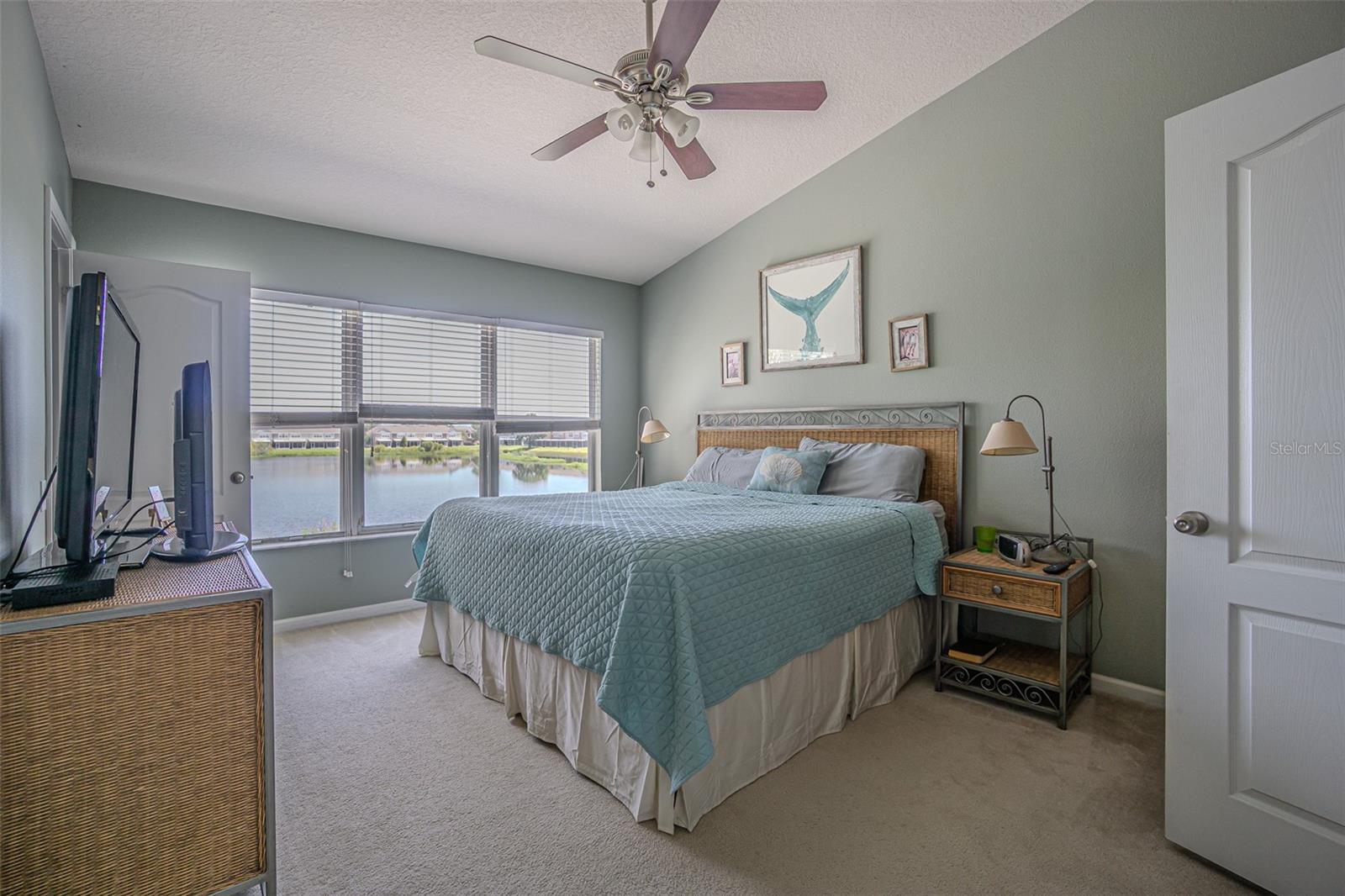 The Owner's Retreat has a beautiful view as well of the rear pond and all the nature that resides there